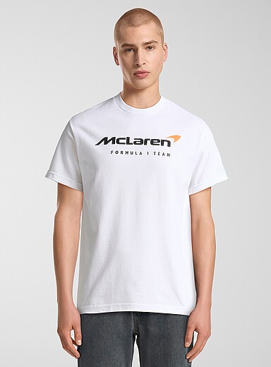 Djab White F1 McLaren T-shirt for men