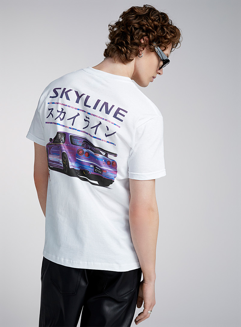 Exclusivité - Vans - T-shirt unisexe avec imprimé montagne au dos Exclusivité - Vans - T-shirt unisexe avec imprimé montagne au dos