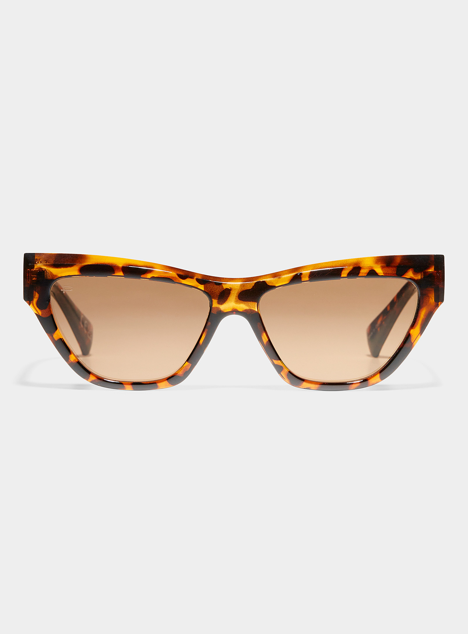 Privé Revaux Snatched Cat-eye Sunglasses In Brown