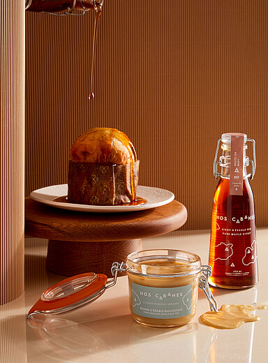 Le coffret d&eacute;lices &agrave; l'&eacute;rable 3 gourmandises <b>Exclusivit&eacute; Fabrique 1840</b>
