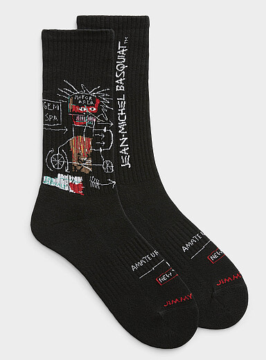 La chaussette Basquiat