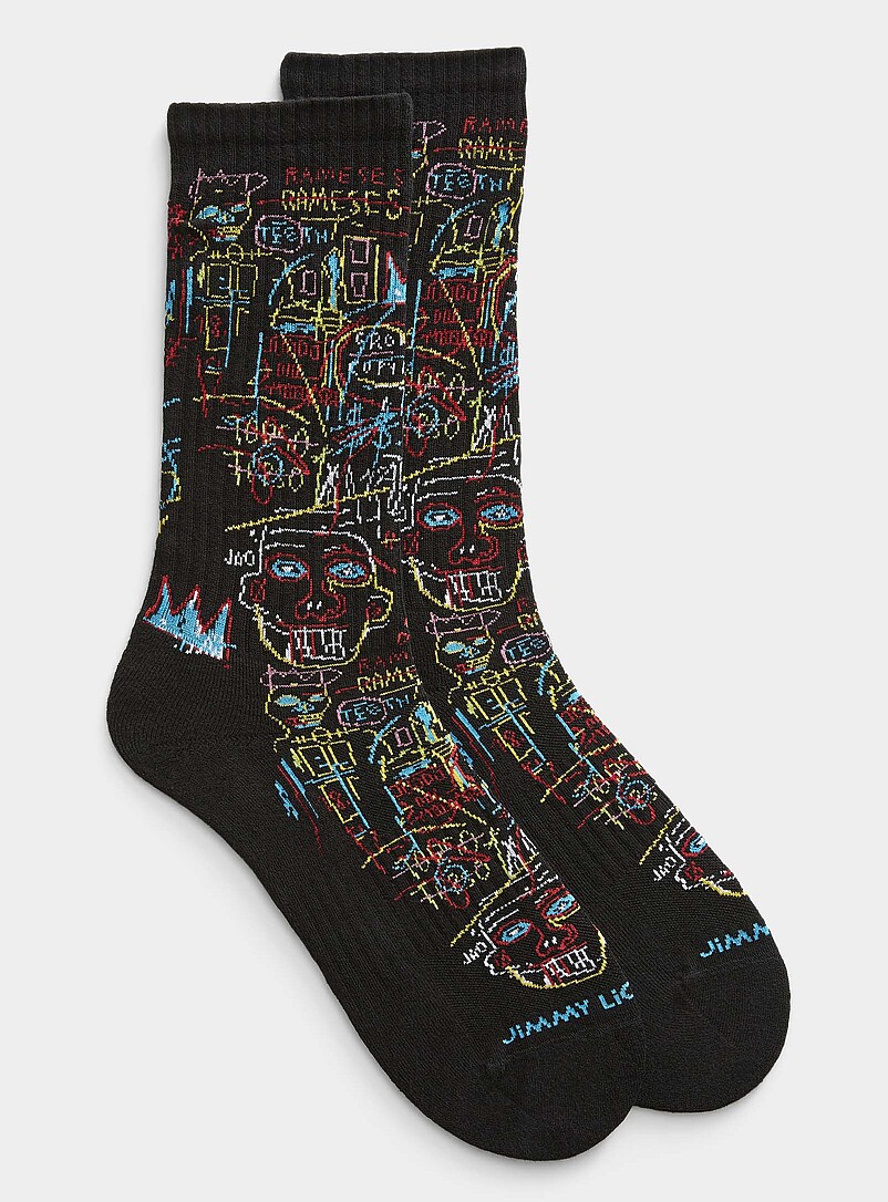 Basquiat Sock