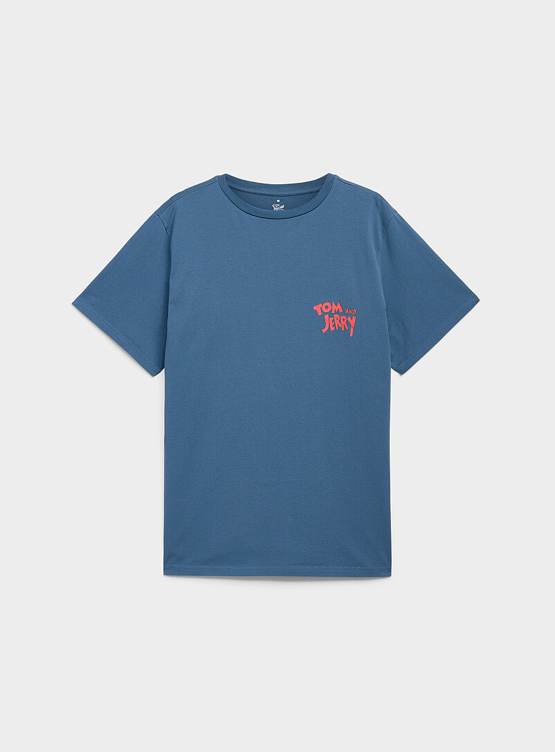 Blue Tom And Jerry T-Shirt