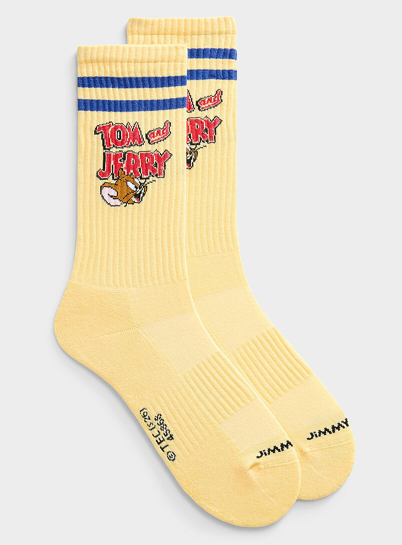 Tom And Jerry Ribbed Socks