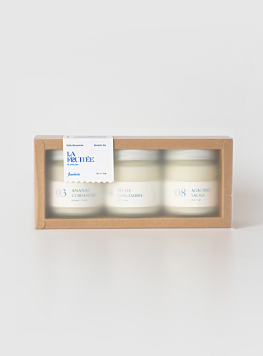 Discovery scented candle set