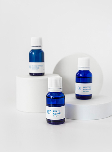 Le trio d'huiles parfum&eacute;es