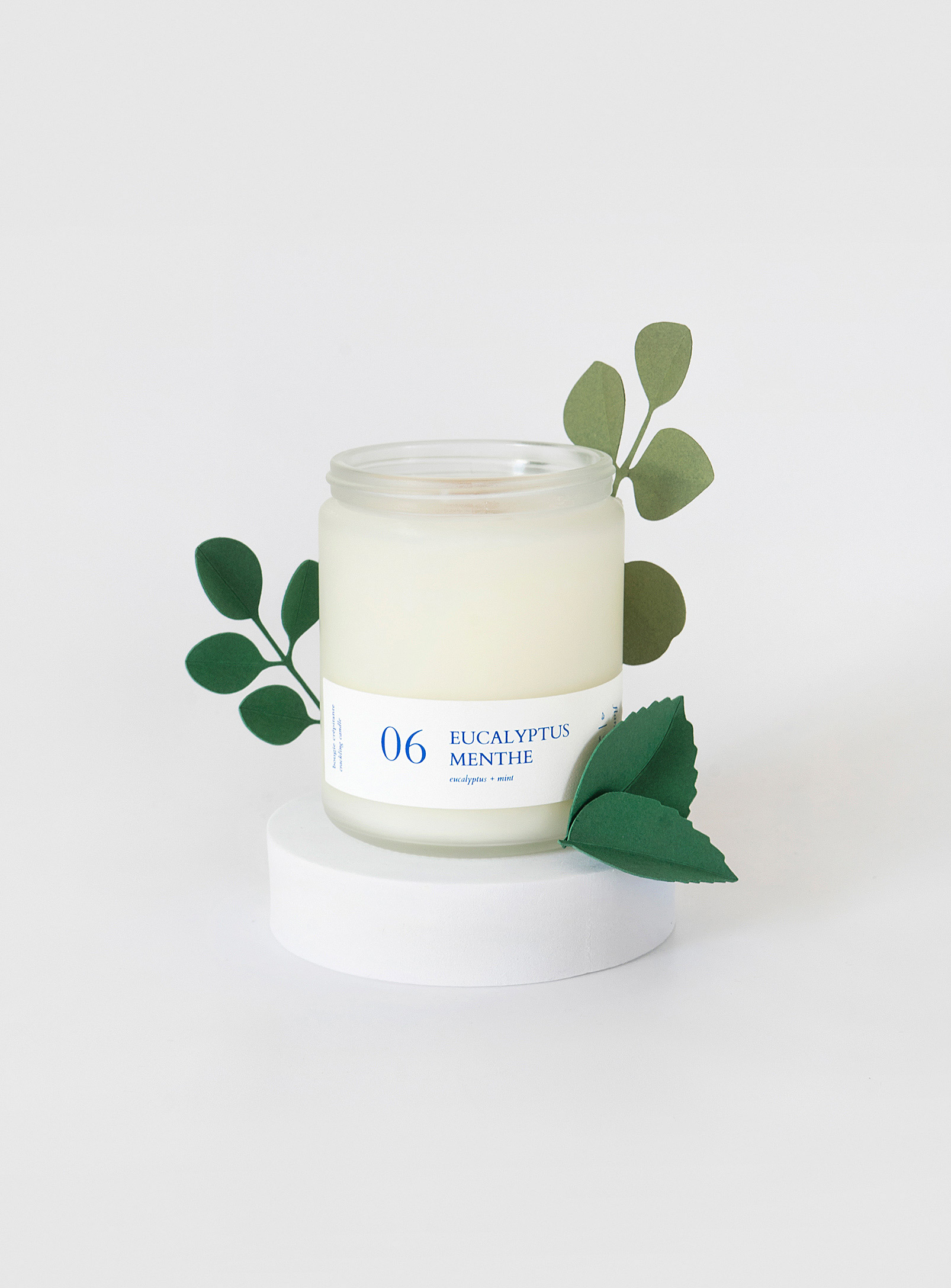 Flambette - Eucalyptus and mint scented candle set