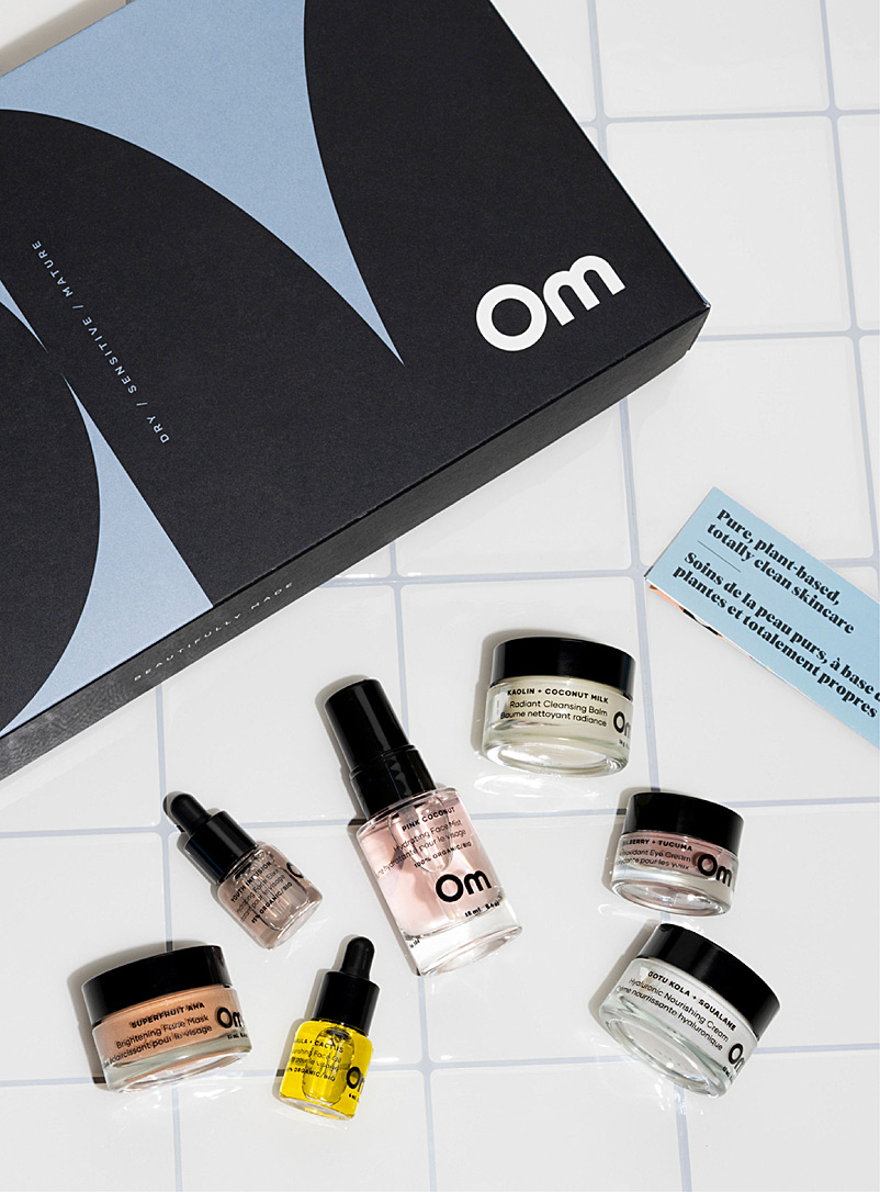 Om Organics Assorted Dry skin mini care set Set of 7
