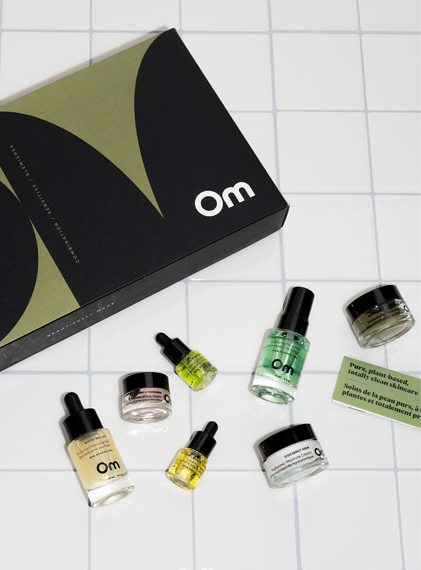 Om Organics - Sensitive skin mini kit Set of 7