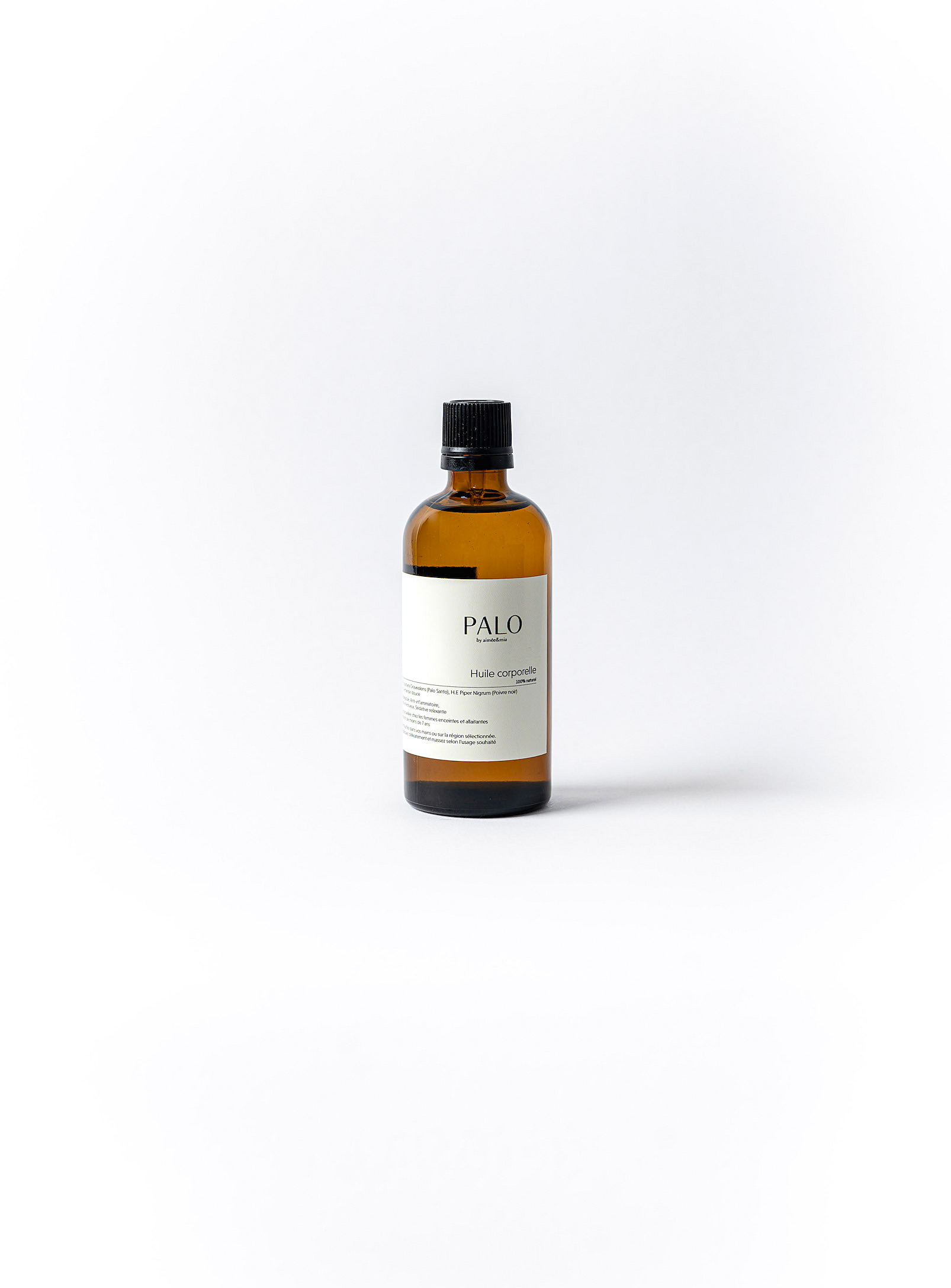 PALO - Palo santo and black pepper body oil
