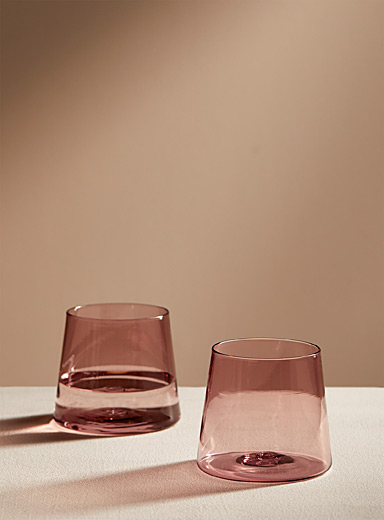 Silvia Taylor Charcoal Colourful glass set