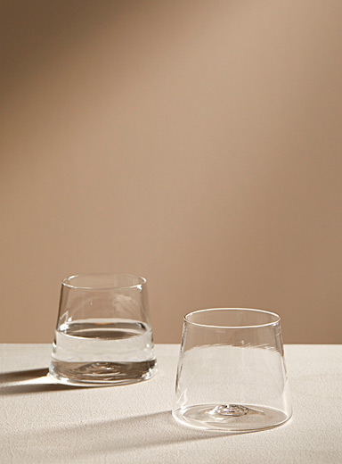 Silvia Taylor Charcoal Colourful glass set