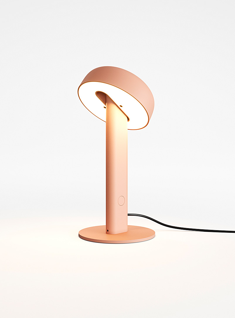 TIPTOE: La lampe de table &agrave; t&ecirc;te inclinable NOD Blanc