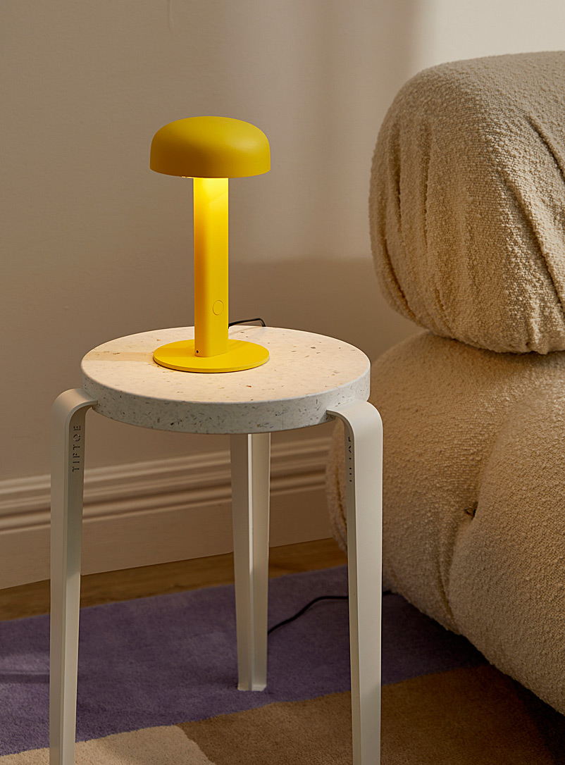 TIPTOE: La lampe de table &agrave; t&ecirc;te inclinable NOD Blanc