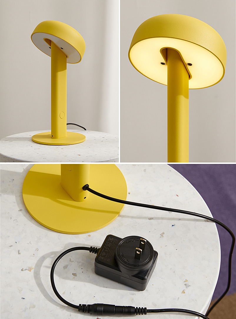TIPTOE: La lampe de table &agrave; t&ecirc;te inclinable NOD Blanc