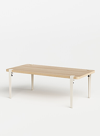 TIPTOE Grey SANTIAGO eco-certified wood coffee table