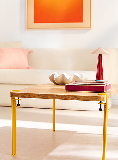 TIPTOE Grey SANTIAGO eco-certified wood coffee table