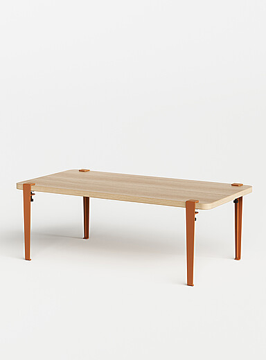 TIPTOE Grey SANTIAGO eco-certified wood coffee table