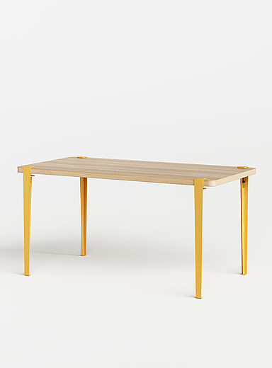 TIPTOE Grey BALTHAZAR eco-certified wood table