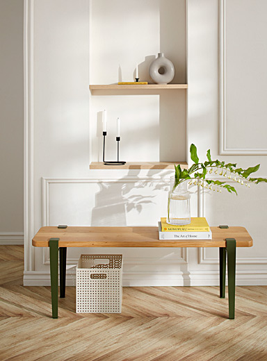 DUKE eco-certified oak bench