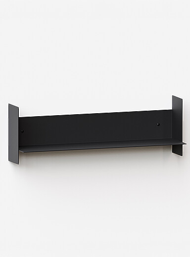 L'&eacute;tag&egrave;re murale Pli acier pli&eacute; 60 cm de longueur