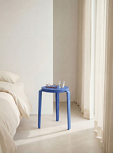 TIPTOE Slate Blue Lou Chroma stool