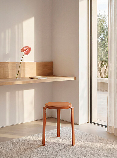 TIPTOE Slate Blue Lou Chroma stool