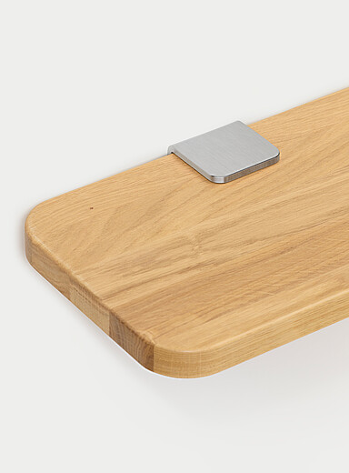 La table de chevet murale en ch&ecirc;ne &eacute;cocertifi&eacute; &Eacute;dition Core 45 cm de longueur