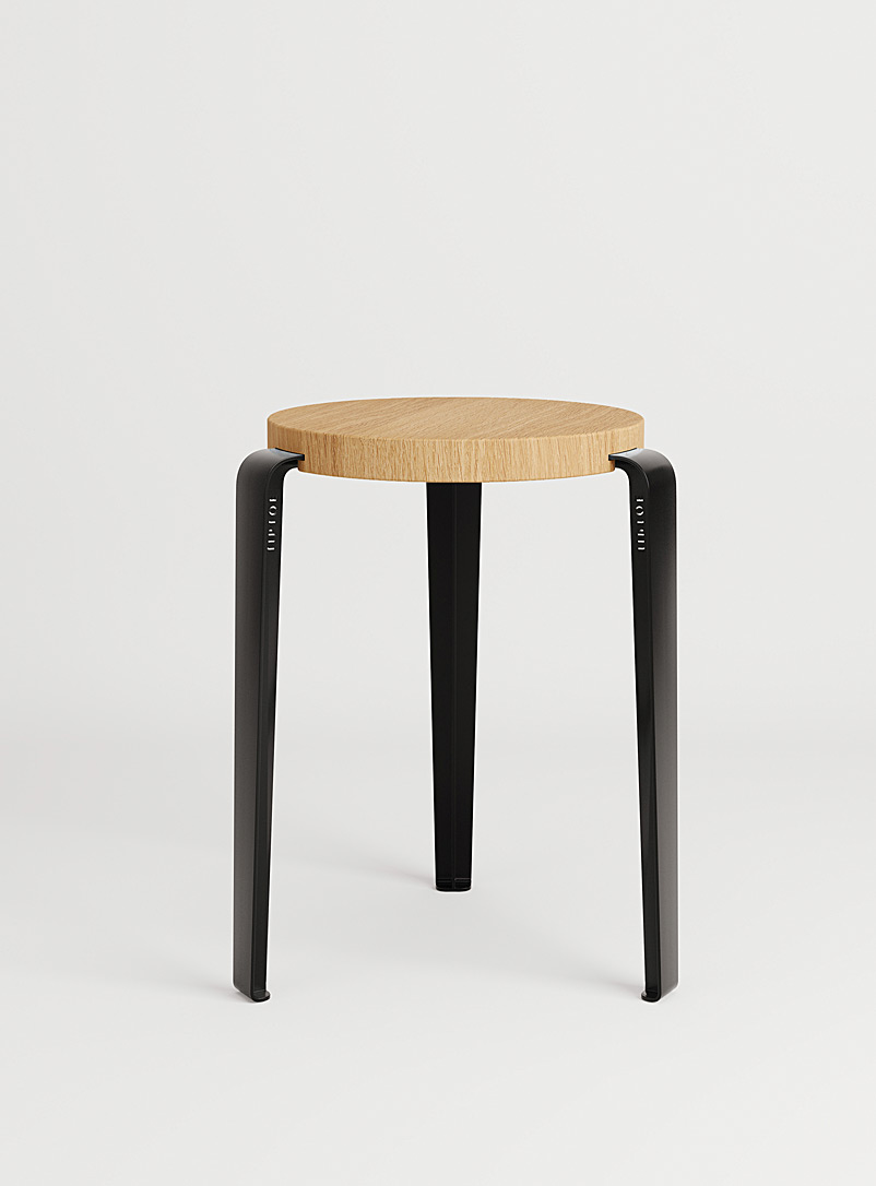 Oak LOU stool product image (primary)