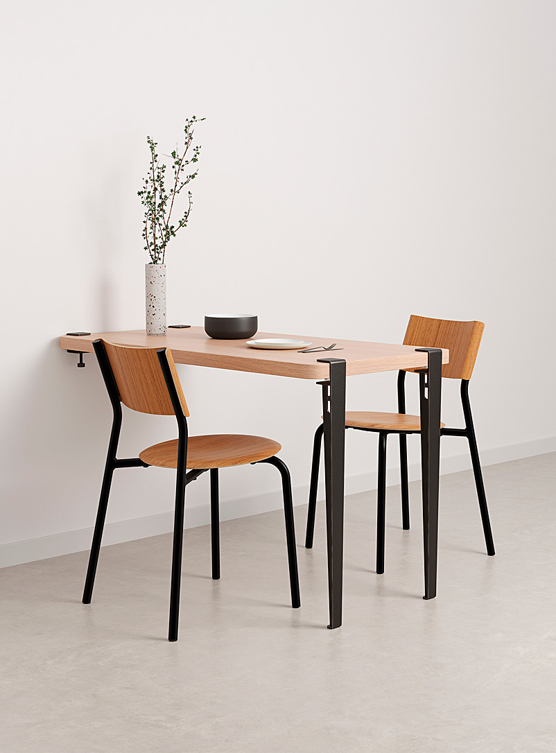 Wall-mounted table with clamp legs product image (primary)