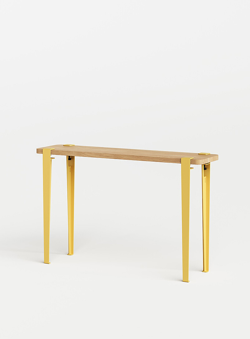 LIMA eco-certified oak console product image (primary)