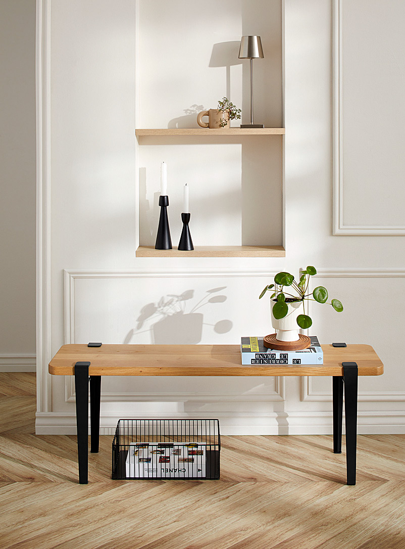 Duke Eco-Certified Oak Bench