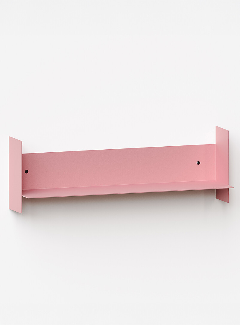Pli folded steel wall-mounted shelf unit 60 cm long product image 2
