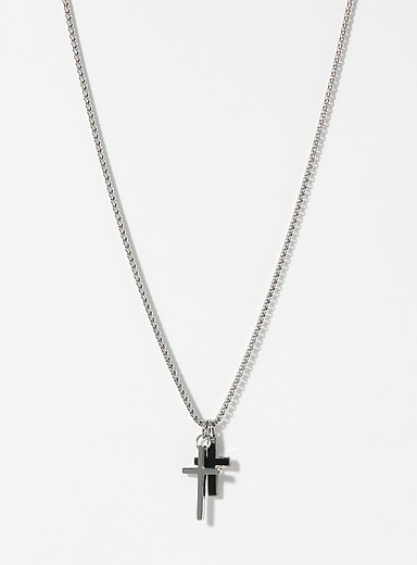 Le collier deux croix