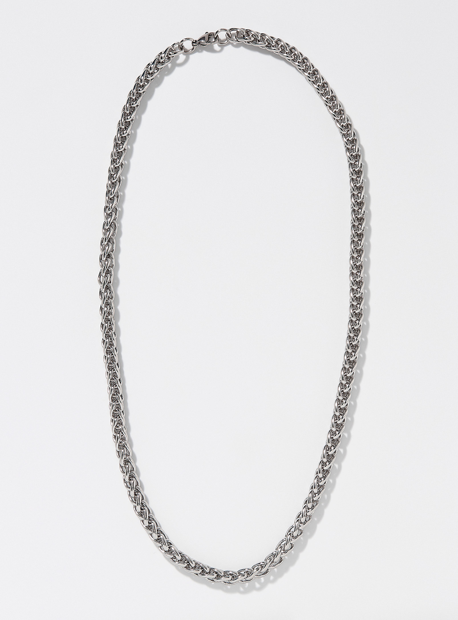 Le 31 - Men's Silver spiga chain