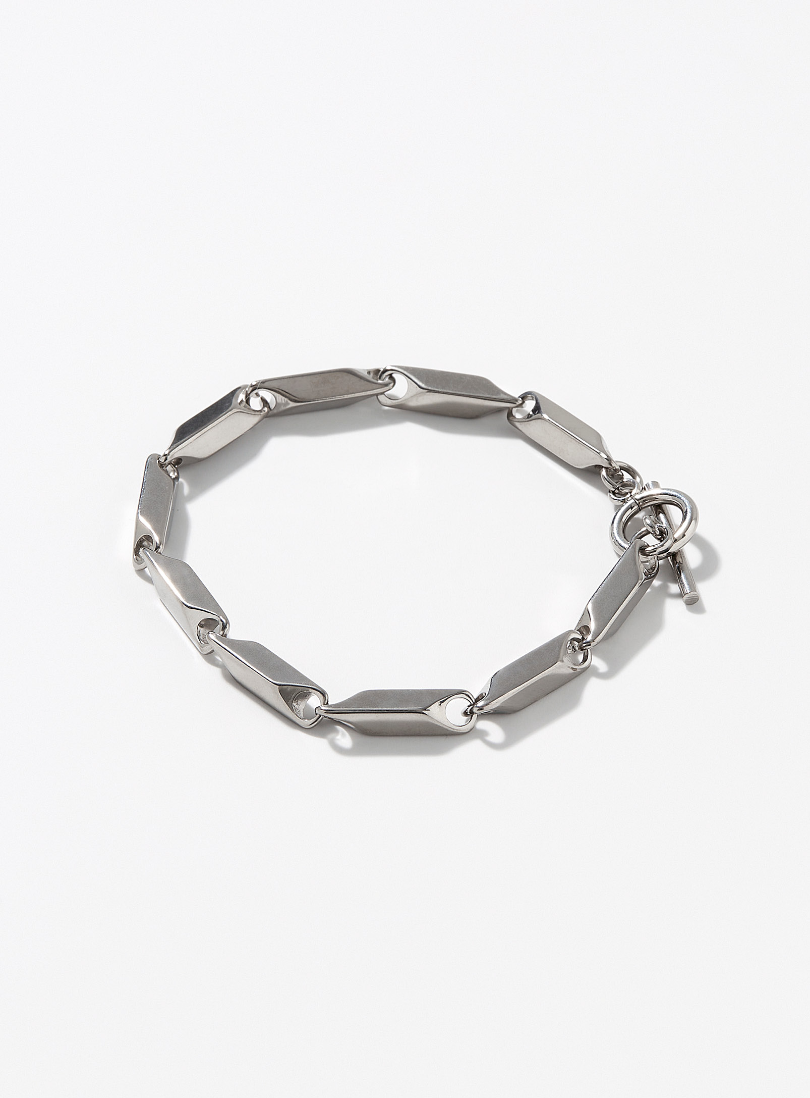 Le 31 Slant-link Bracelet In Silver