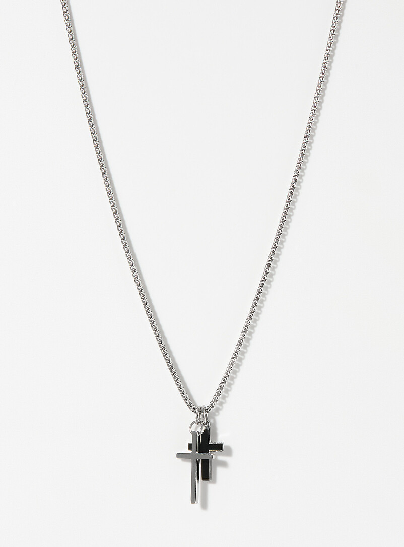 Double-cross necklace product image (primary)