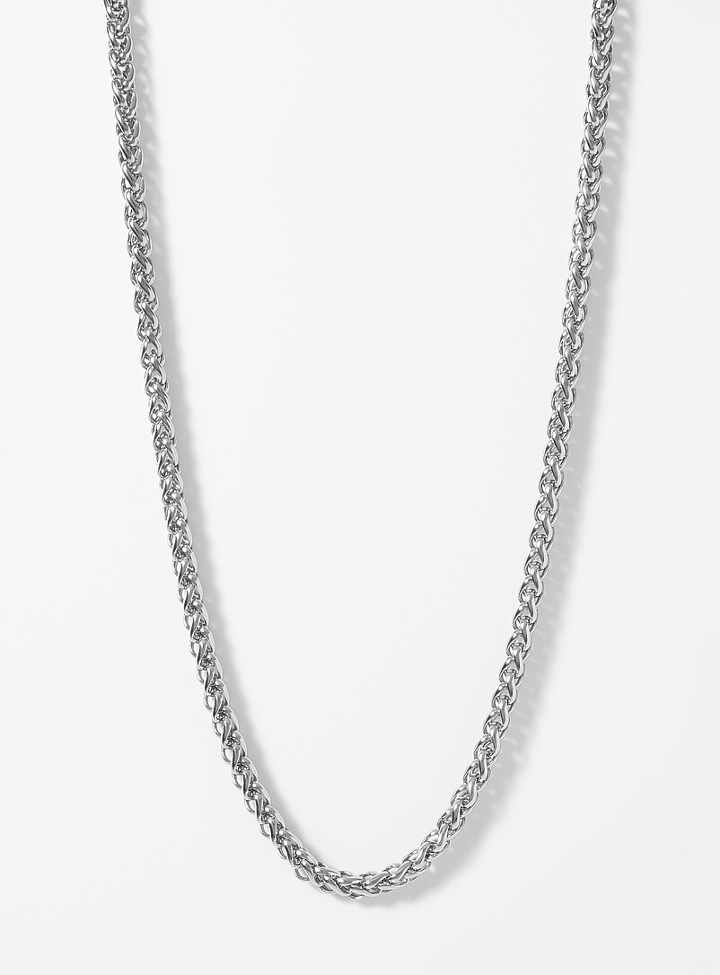 Stainless-Steel Palm Tree Link Chain