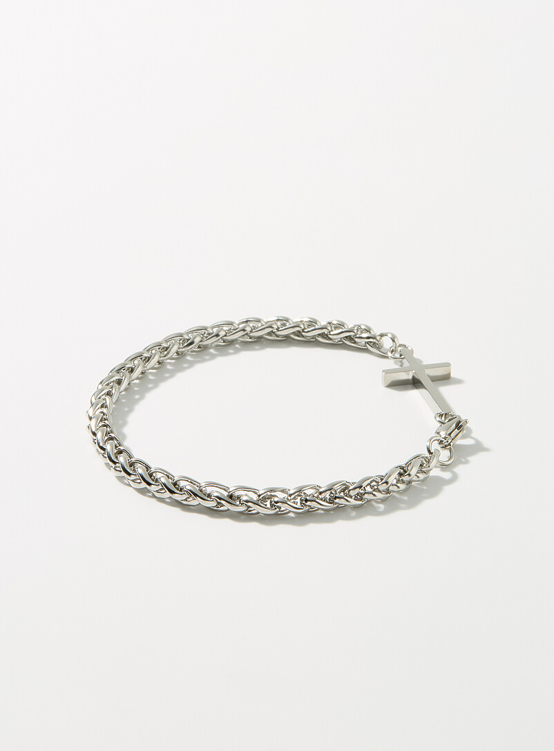 Cross Palm-Link Bracelet