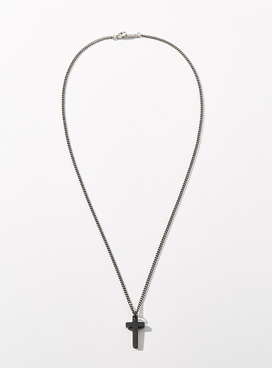 Small cross necklace