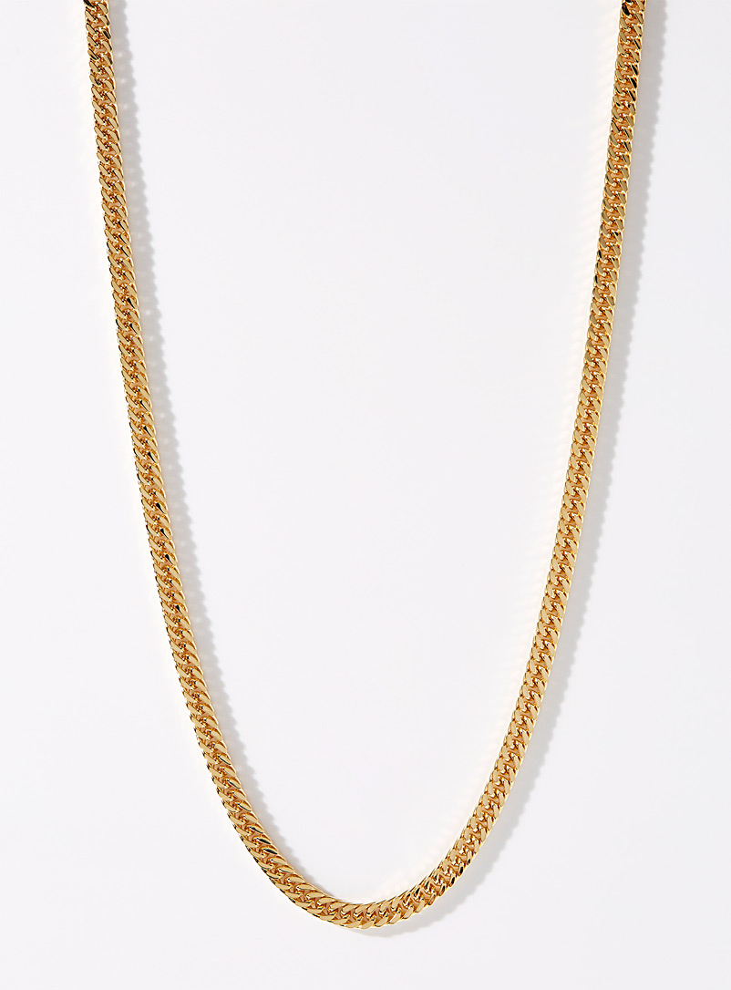 Le 31: La chaîne minimaliste dorée Or pour homme