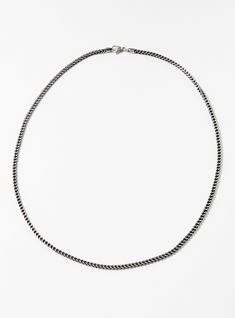 Cubical chain necklace product image (primary)