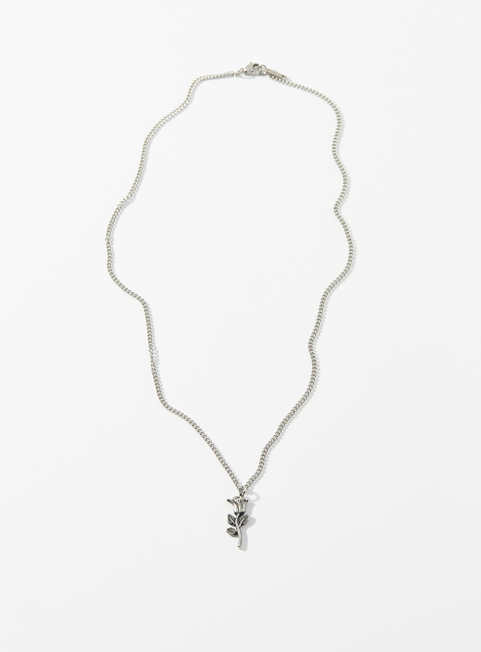Le 31 Rose Pendant Necklace In Gray