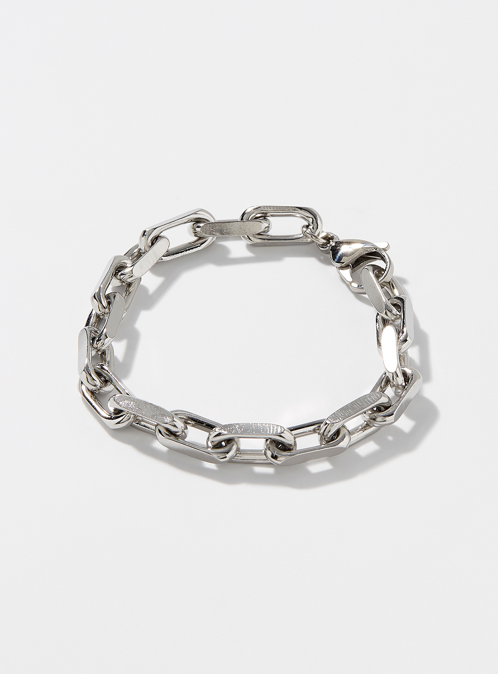 Le 31 - Men's Chunky link silver bracelet