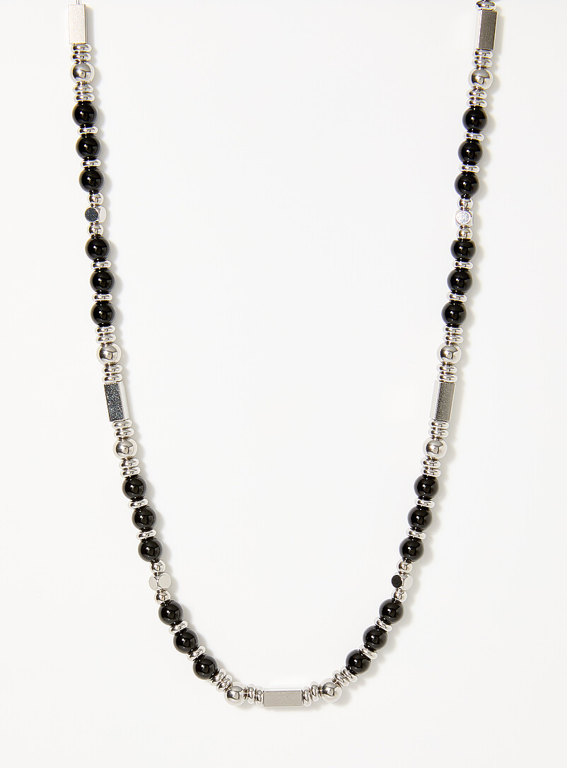 Mixed-bead necklace product image (primary)