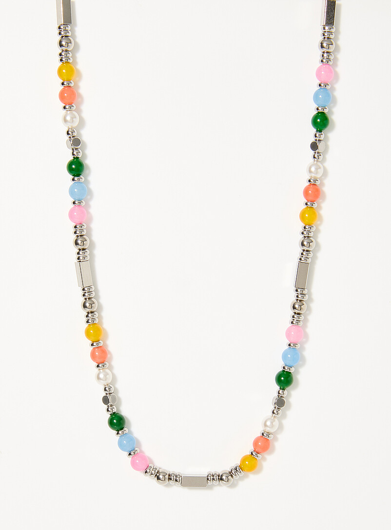 Mixed-Bead Necklace
