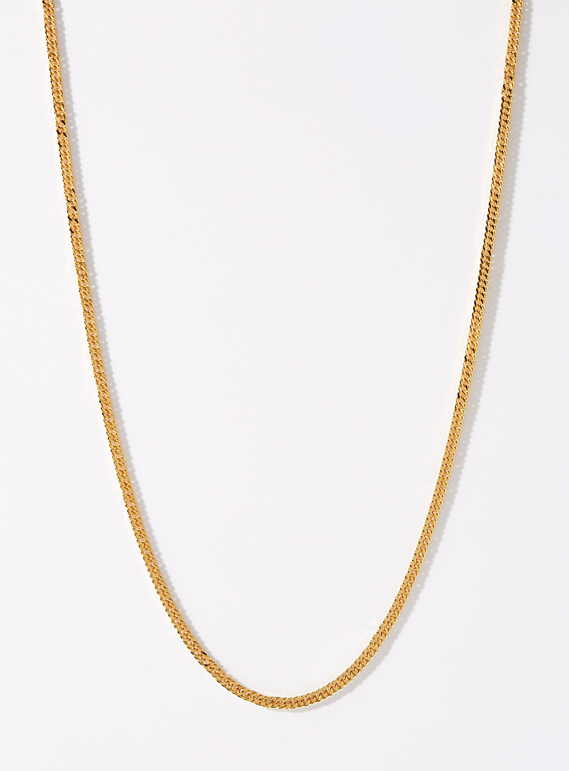 Fine minimalist golden chain product image (primary)
