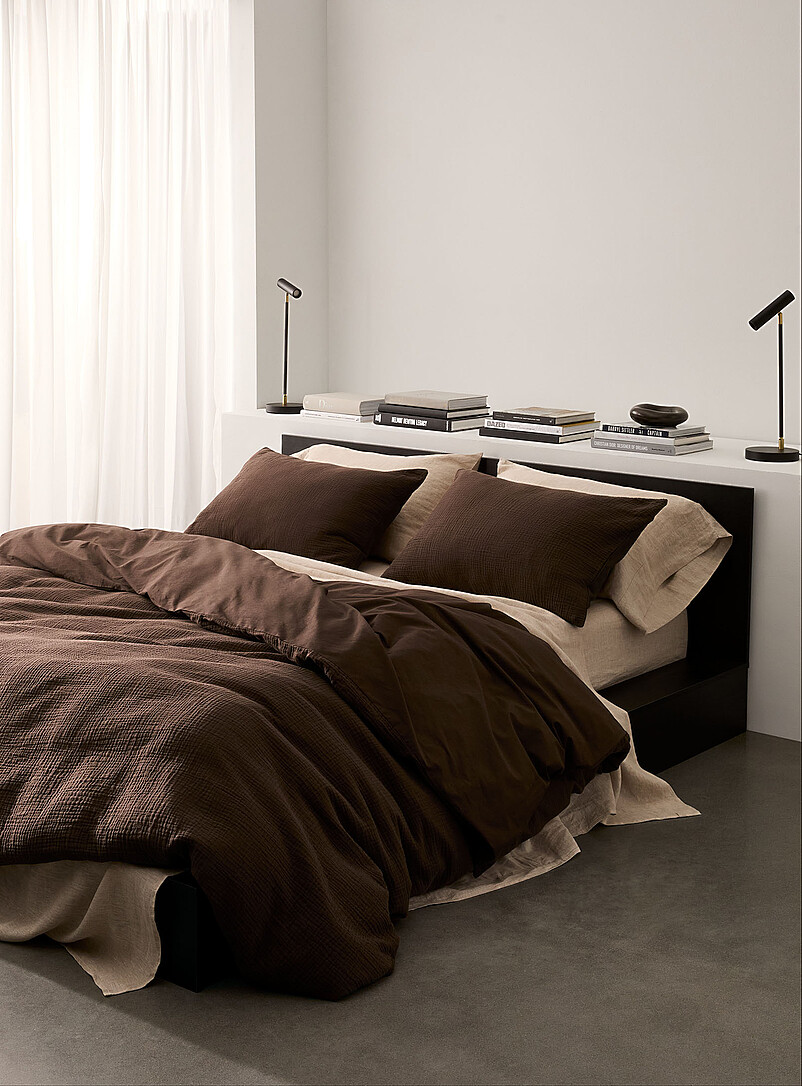 Organic Cotton Gauze Duvet Cover Set