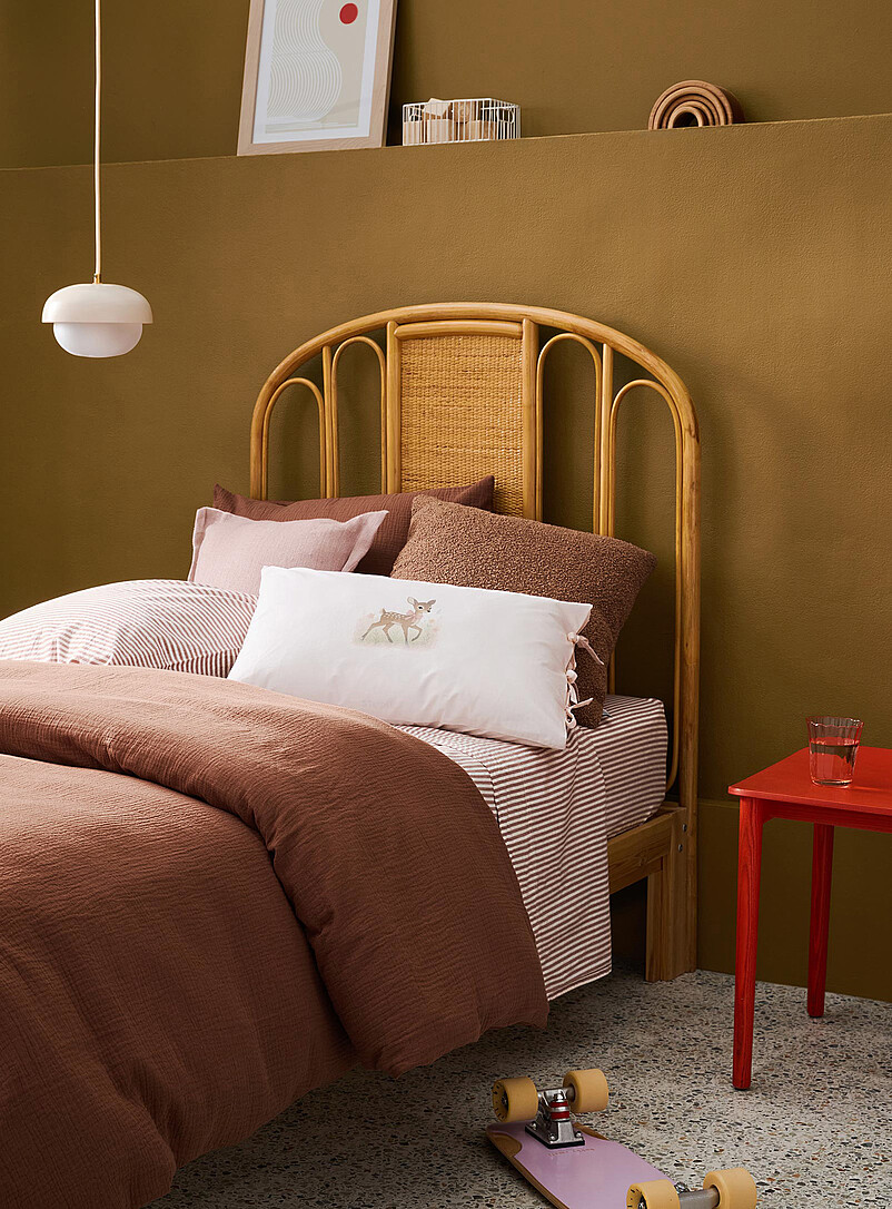 Organic cotton gauze duvet cover set product image 2