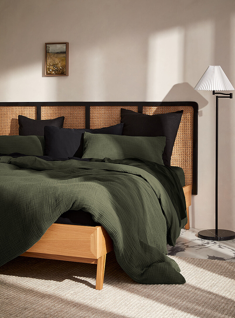 Organic Cotton Gauze Duvet Cover Set